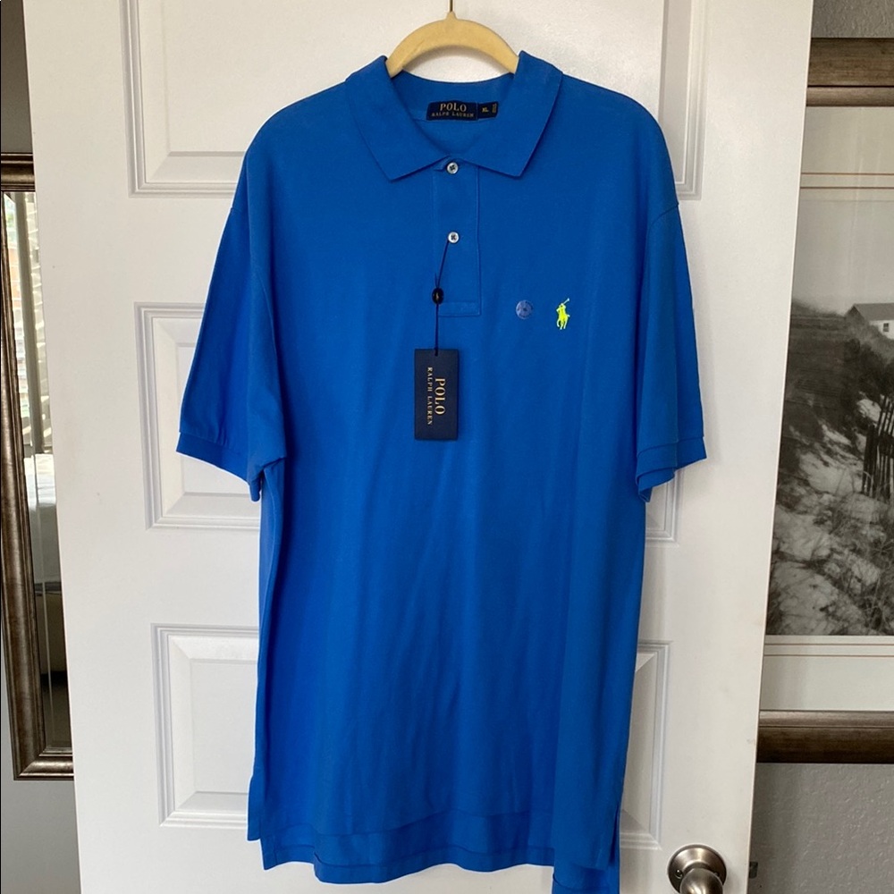 POLO Ralph Lauren Blue Men’s Extra Large Shirt. NWT!